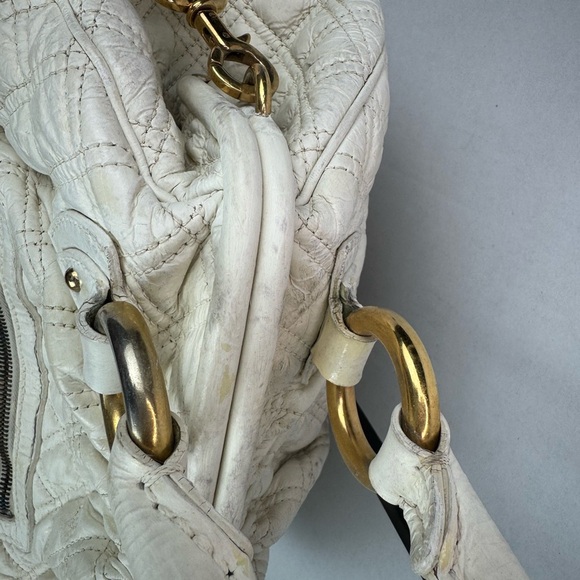 MARC JACOBS QUILTED LEATHER STAM CROSSBODY BAG - Picture 6 of 14